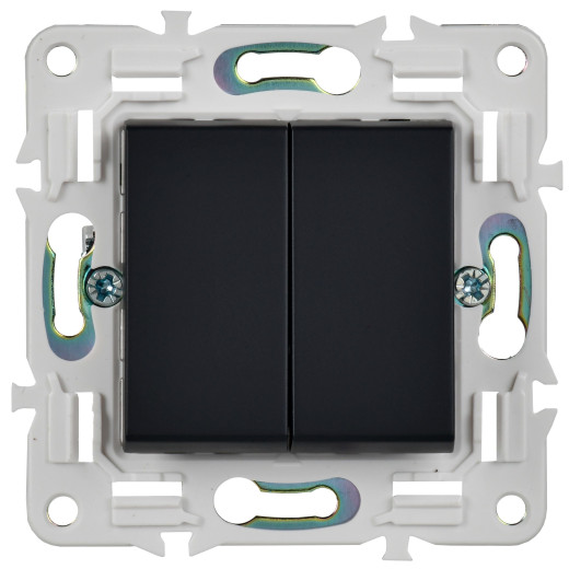 SKANDY Выключ. 2-кл. перекр. 10А SK-V06G граф. IEK