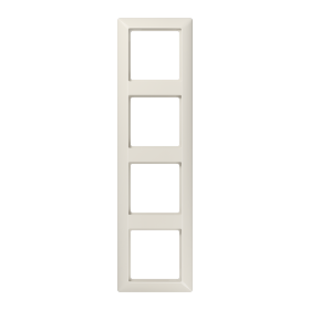 JUNG AS 500 Бежевая Рамка 4-ая ударопрочная