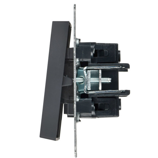 BRITE Выключ. 2-кл. с инд. отел. 10А ВС10-2-9-БрГ граф. IEK