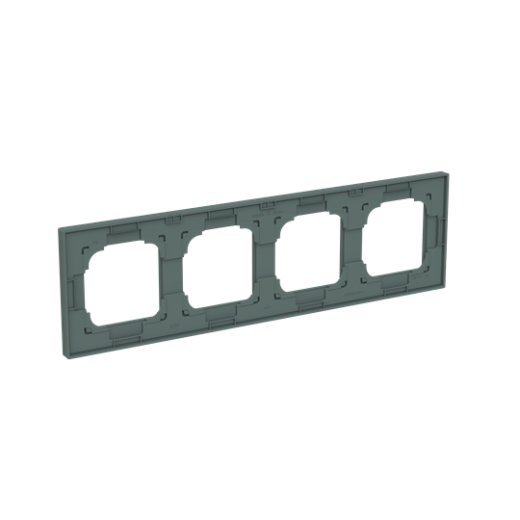 Рамка 4-постовая, серия SKY, цвет Комодоро