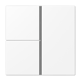 JUNG Набор накладок 3 группы для модулей F40 термопласт белый матовый