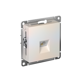 Systeme Electric AtlasDesign Жемчуг Розетка телефонная RJ11, механизм