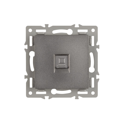 Механизм компьютерной розетки SCT-MPC1-PL-GR (RJ-45, CAT6) (Arlight, -)