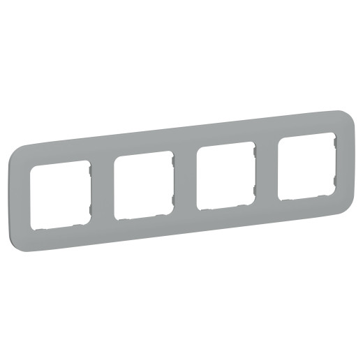 FLITE Рамка 4-мест. РУ-4-А-ФлС сер. IEK