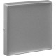 Valena LIFE.Лицевая панель для выключателей одноклавишных.Алюминий