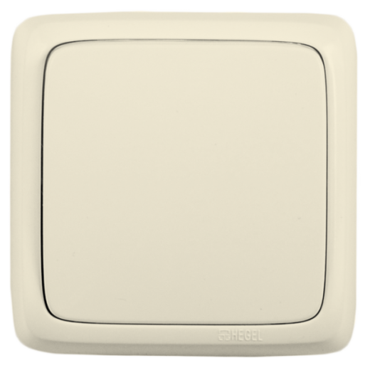 ВА10-113-01 Выключатель открытой установки, одноклавишный, с изолирующей пластиной, цвет слоновая кость
