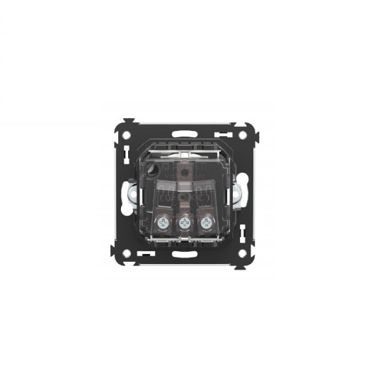 Розетка в стену, 2P+E, с з/ш, Avanti, белое облако