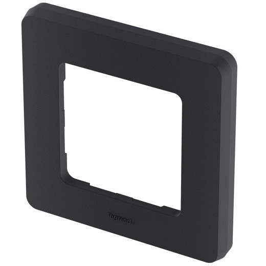 Рамка 1 пост - Legrand/Daccord Inspiria - антрацит