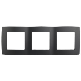 ЭРА 12-5003-05 Рамка на 3 поста, Эра12, антрацит (15/150/3600)