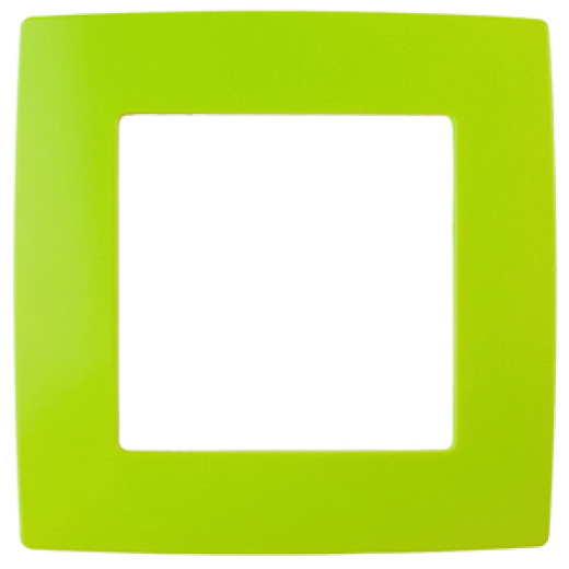 12-5001-26 ЭРА Рамка на 1 пост, Эра12, лайм (20/200/6400)