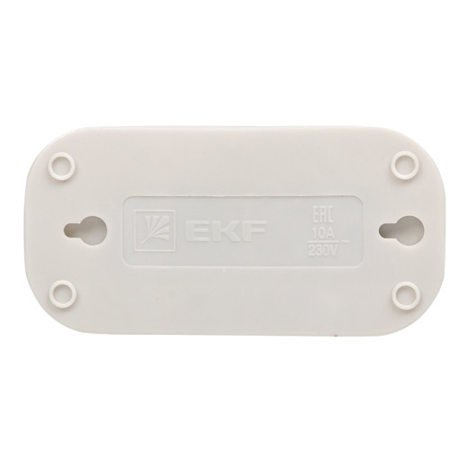 Колодка 2 гн. 10А 2,2кВт б/з Эксперт EKF PROxima