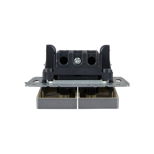 BRITE Выключ. жалюзи 10А ВС10-1-5-БрА алюм. IEK