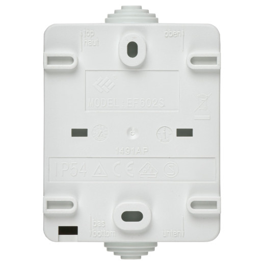 FORS Выкл. кноп. о/у IP54 ВСк20-1-0-ФБ бел. IEK