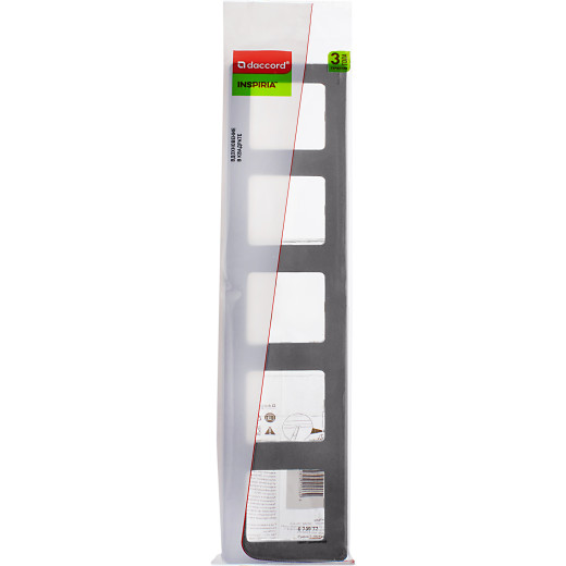 Рамка 5 постов - Legrand/Daccord Inspiria - дымчатый