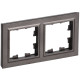 BRITE Рамка 2-мест. IP44 РУ-2-БрТБ-44 бр. IEK
