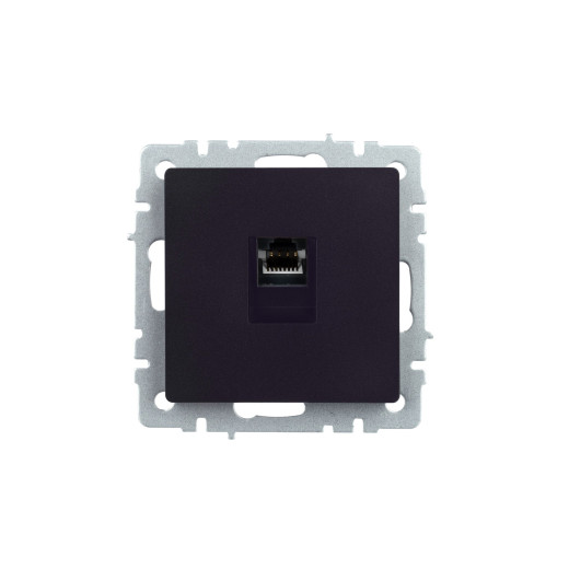 BRITE Роз. комп. RJ45 кат.5E РК10-БрЧ черн. IEK