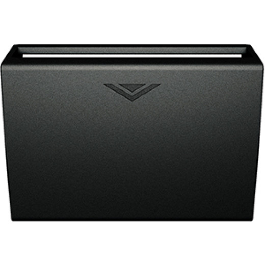 LivingLight Накладка на карточный выключатель, цвет антрацит