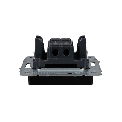 BRITE Выключ. 1-кл. 10А ВС10-1-0-БрЧ черн. IEK