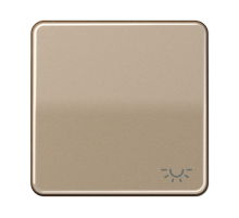 JUNG CD 500/CD plus Бронза Клавиша 1-ая с символом ОСВЕЩЕНИЕ