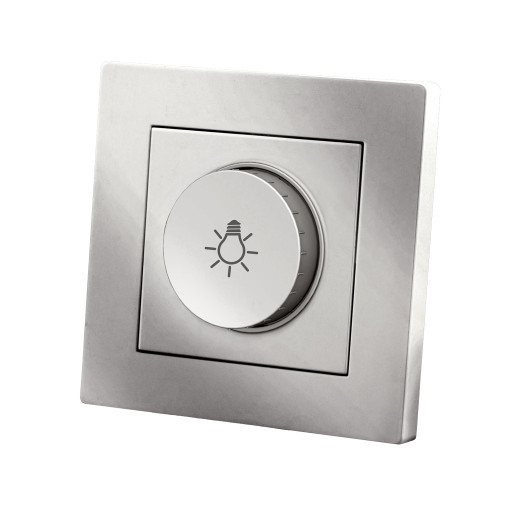 Светорегулятор 300 Вт серебр. металлик 