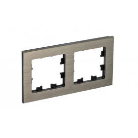 Systeme Electric AtlasDesign Nature Металл латунь Рамка 2-ая