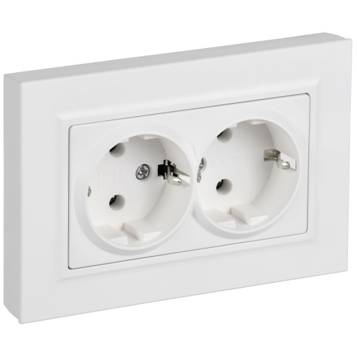 BRITE Роз 2-я с з/к без з/ш пл 16А в сб РСПл12-3-БрАБ аб IEK