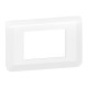 Рамка - Программа Mosaic - 3 модуля - белая