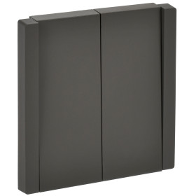 IEK FORTE&PIANO Серый Выключатель 2-кл проходной 10А FP307