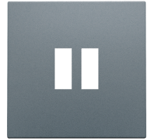 Niko Свинцово-серый Накладка на USB-зарядку