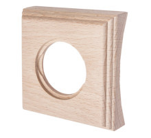 BIRONI Шедель Бук Натурэль Рамка 1-ая на бревно 200мм (скрытый монтаж)