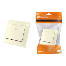 TDM Кнопка звонковая 6А сл. кость 