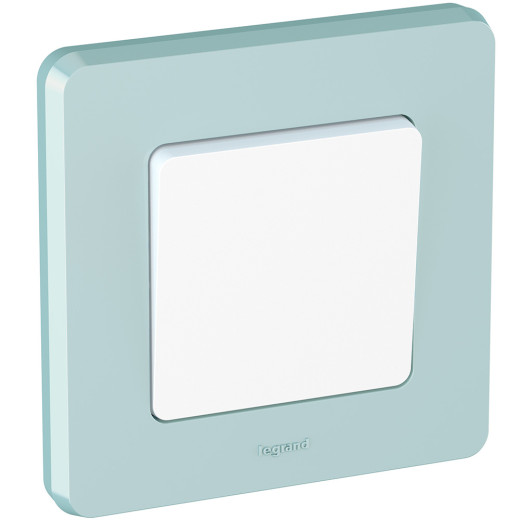 Выключатель одноклавишный - Legrand/Daccord Inspiria - 10АХ 250В безвинтовые зажимы - белый