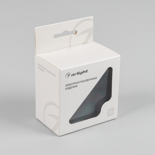 Механизм розетки влагозащищённый SCT-MCP-PL-BK-V (250V, 16A) (Arlight, -)