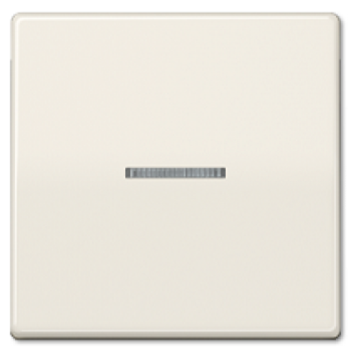 Клавиша для одинарного выключателя с окошком, слоновая кость