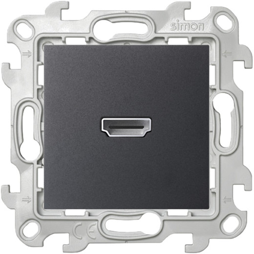 Коннектор HDMI 1.4, графит