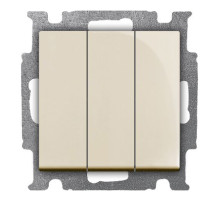 ABB BJB Basic 55 Беж Выключатель 3-клавишный, 16А