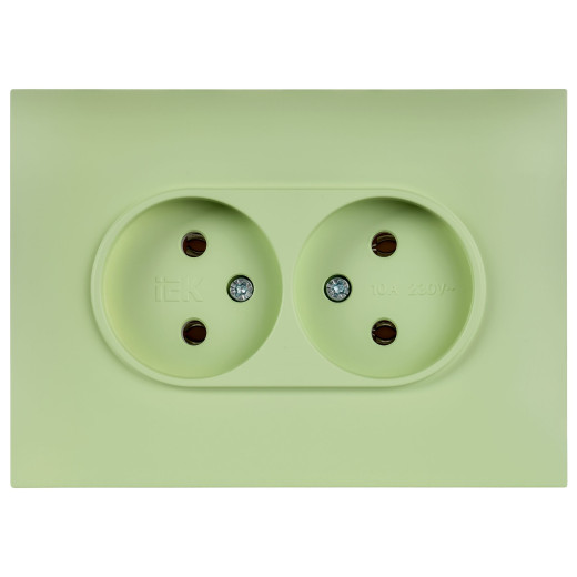 SKANDY Роз. 2-я без з/к/ш 10А в сб. SK-R10M мятн. IEK