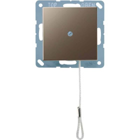 JUNG выключатель со шнурком, мокко