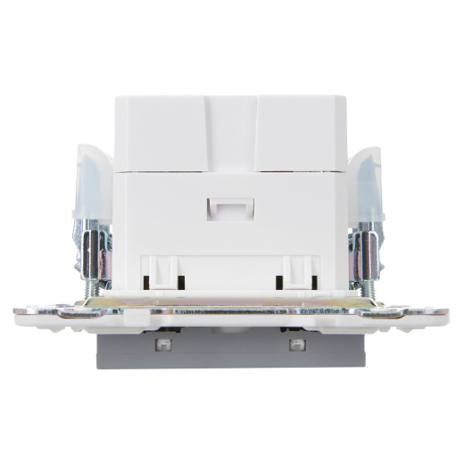 SKANDY Роз. USB A+C 18Вт SK-R13Gr сер. IEK