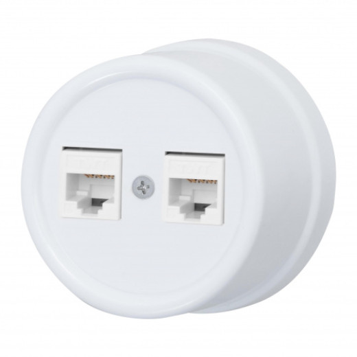 Компьютерная розетка двойная