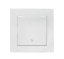 EKF PROxima Валенсия выключатель 1-кл. 10А белый проходной.