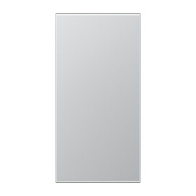 JUNG Алюминий (лак) Накладка