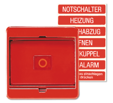 JUNG CD 500/CD plus Красная Клавиша 1-ая с линзой