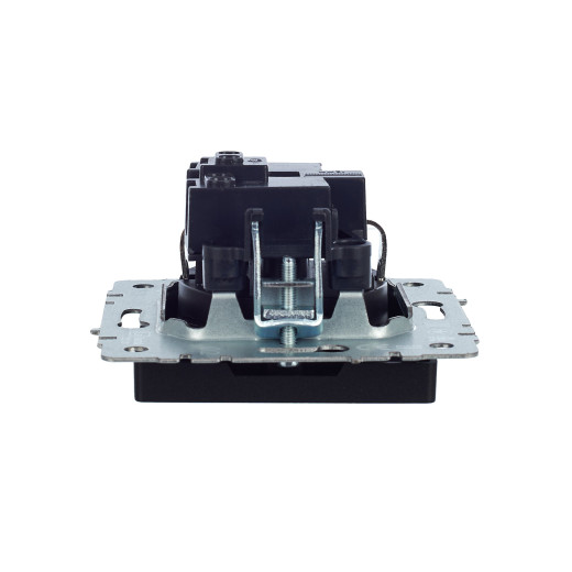 BRITE Роз. с з/к без з/ш 16А РС11-1-0-БрЧ черн. IEK