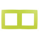 12-5002-26 ЭРА Рамка на 2 поста, Эра12, лайм (10/100/3000)