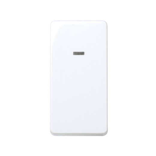 Simon 27 Бел Переключатель 1-клавишный 1мод 1-полюсный с подсветкой