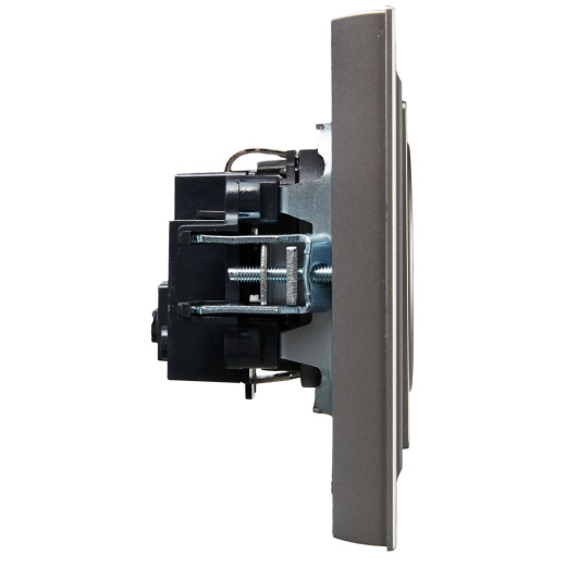 BRITE Роз. с з/к/ш 16А в сб. РСР14-1-0-БрС сталь IEK