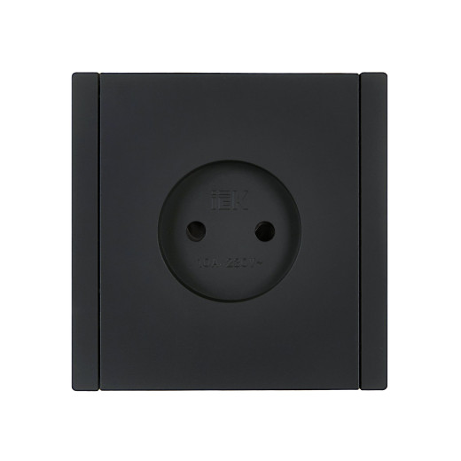 FORTE&PIANO Роз. без з/к с з/ш в/к 10А FP117 чер. IEK