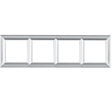 JUNG EcoProfi DECO Алюминий Рамка 4-ая