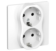 FLITE Роз. 2-я с з/к без з/ш 16А РС12-0-К-ФлБ бел. IEK